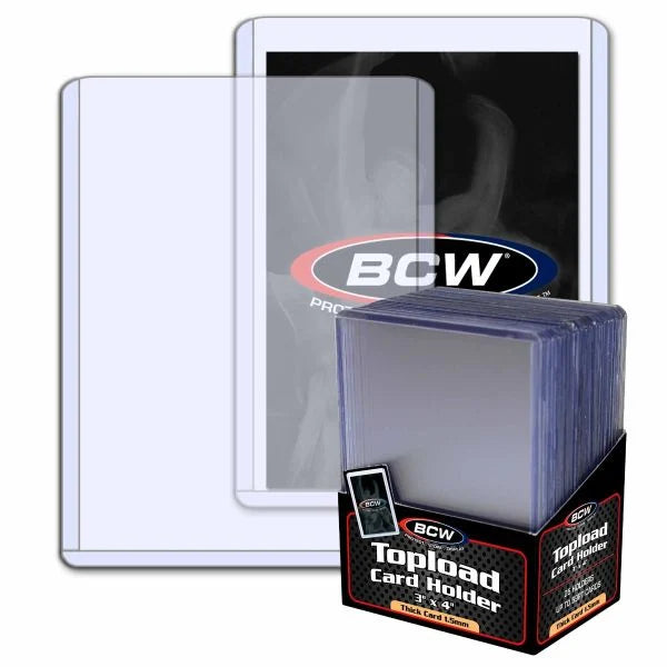 BCW Thick Card Topload Holder