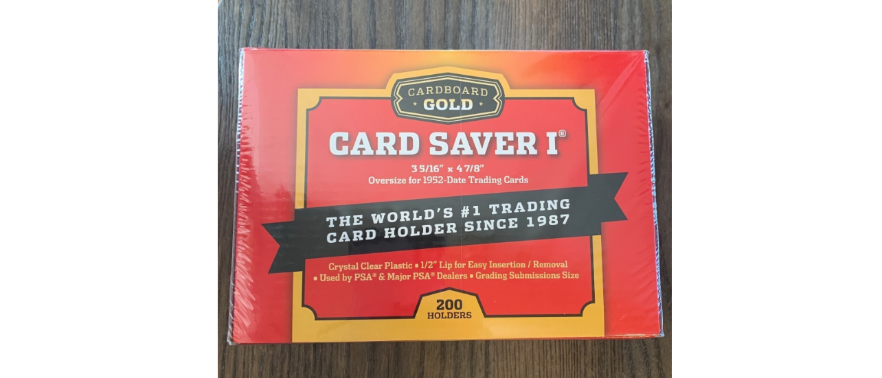 CARD SAVER 1 BOX – Valleywide Sports Cards
