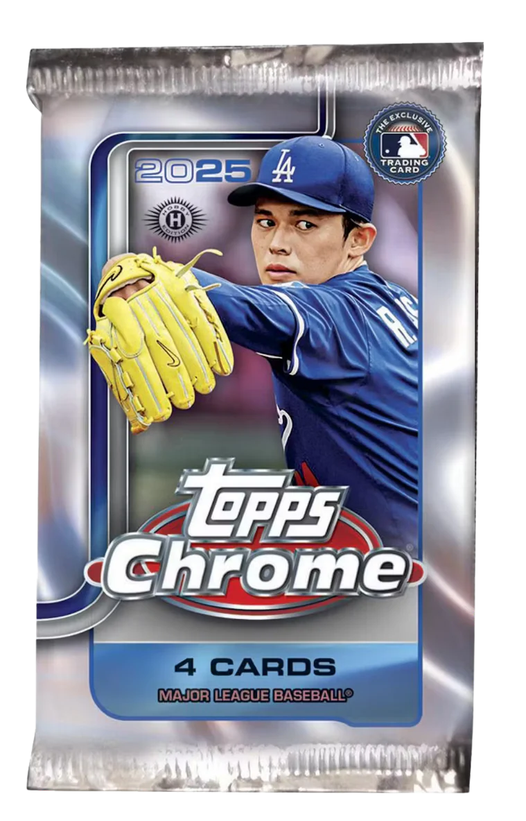 2025 Topps Chrome Baseball Hobby Pack