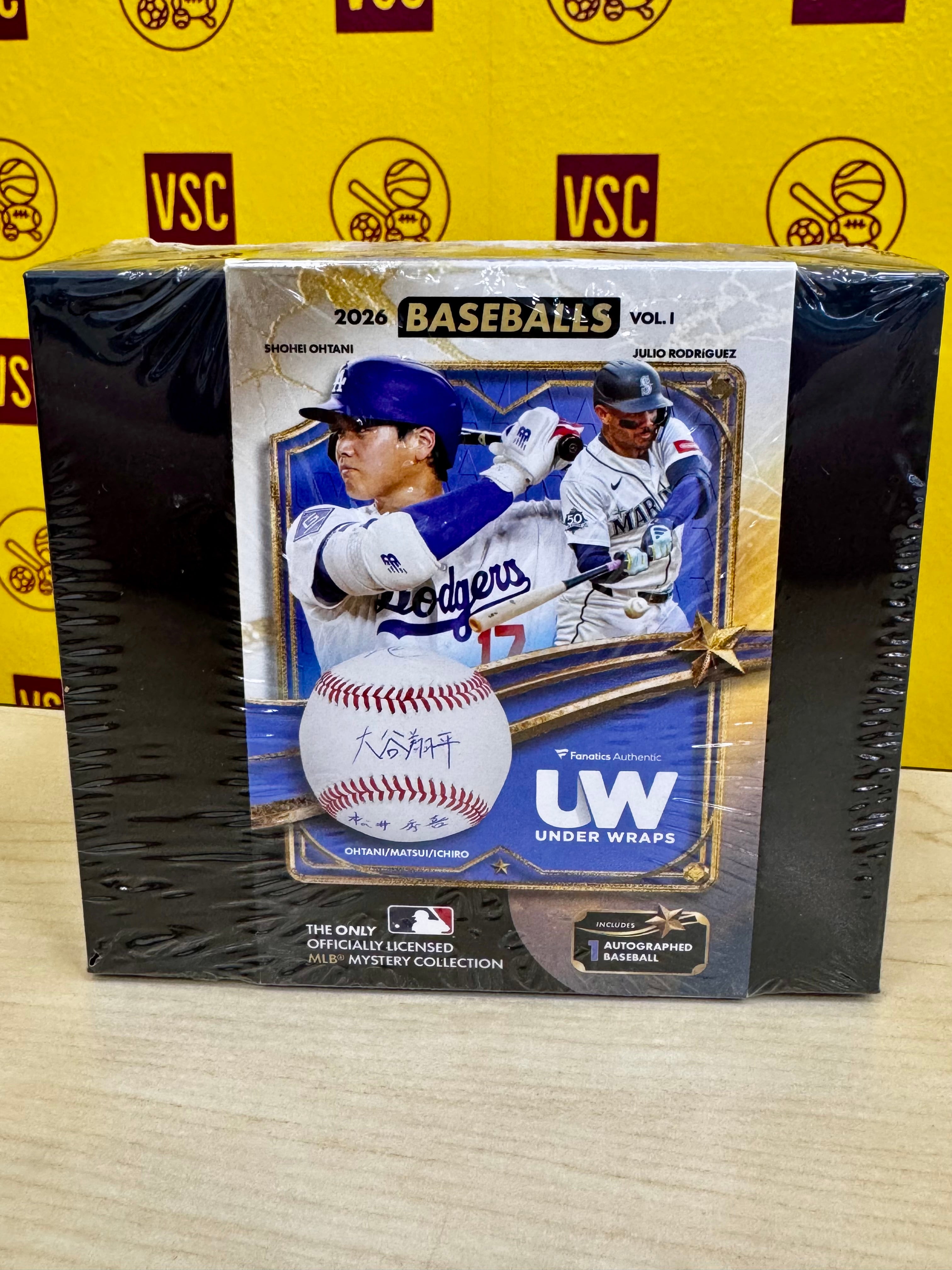 2026 UNDER WRAPS MLB BASEBALLS VOL. I - SINGLE MYSTERY BOX – Valleywide ...