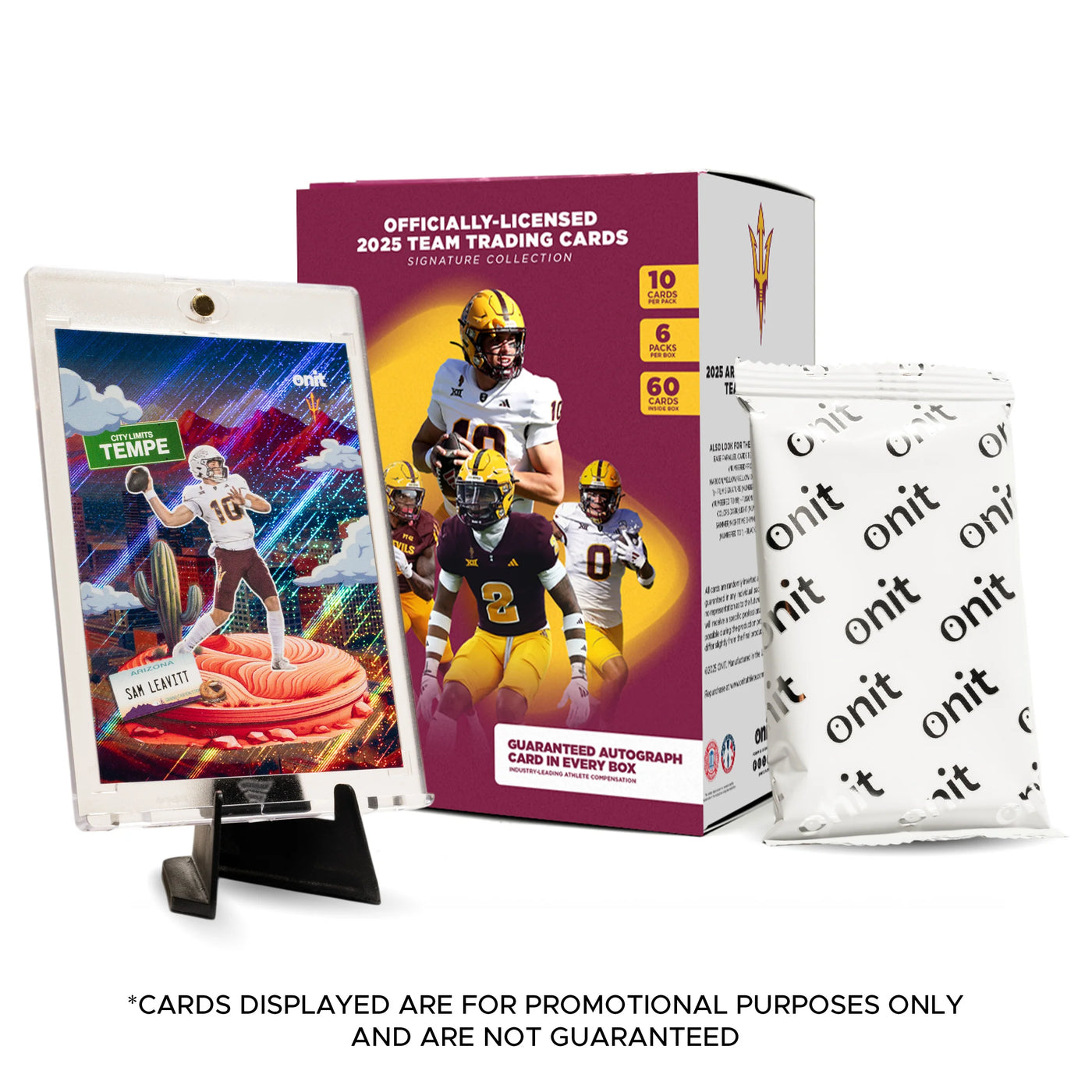2025 Arizona State University Football - Platinum Box (Guaranteed Autograph)