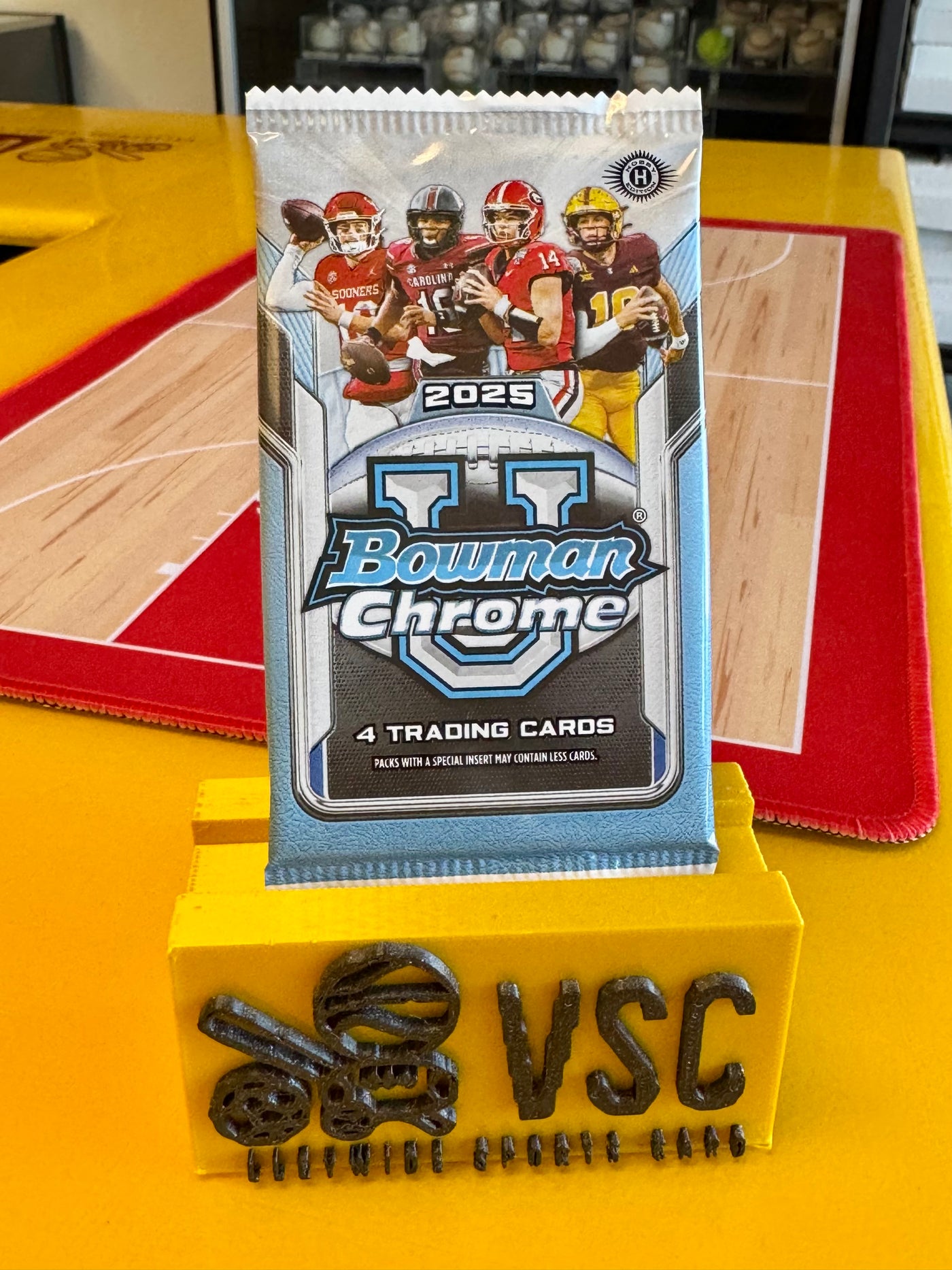 2025 Bowman Chrome University Football Hobby Pack