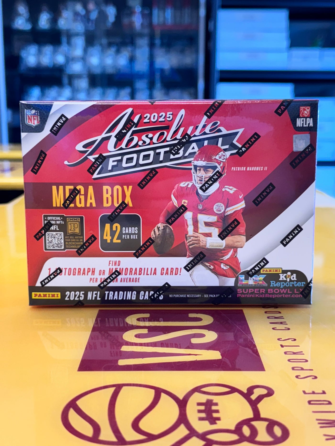 2025 Panini Absolute Football Hobby Mega Box