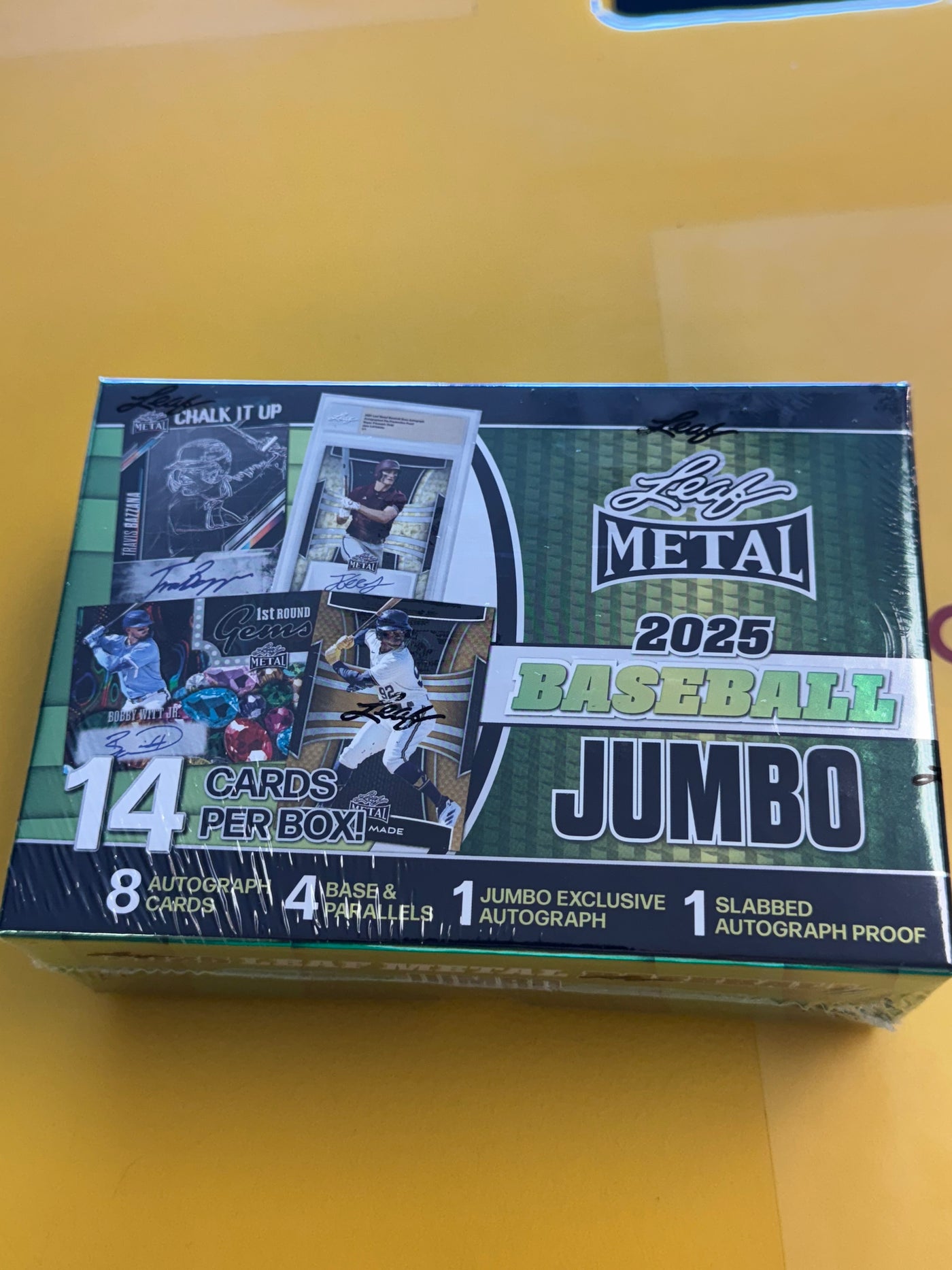 2025 Leaf Metal Baseball Jumbo Box