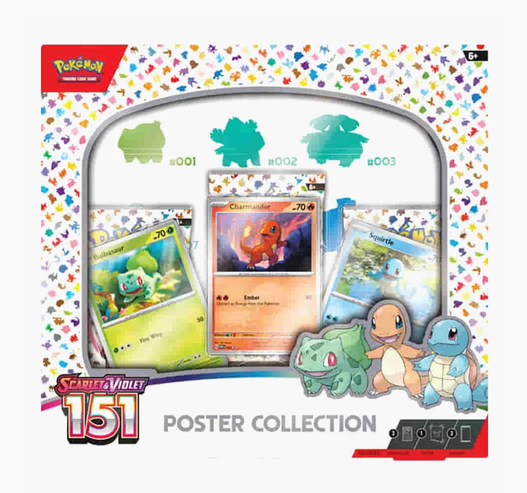 Pokemon Scarlet & Violet 151 Poster Collection