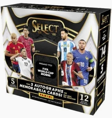 2025/26 Panini Select Road To FIFA World Cup 2026 Soccer Hobby Box