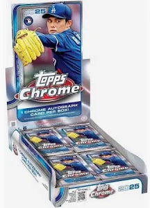 2025 Topps Chrome Baseball Hobby Box