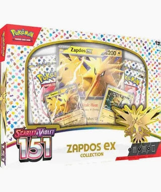 Pokemon Scarlet & Violet 151 Zapdos EX Box