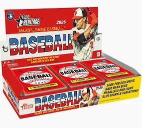 2025 Topps Heritage Baseball Hobby Box