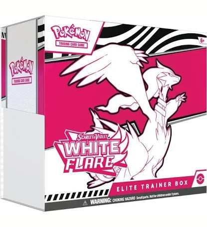 Pokemon Scarlet & Violet White Flare Elite Trainer Box