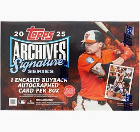 2025 Topps Archives Signature Series Active Player Edition Baseball Hobby Box