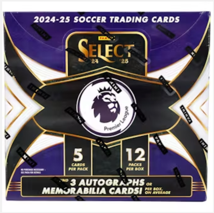 2024/25 Panini Select Premier League Soccer Hobby Box
