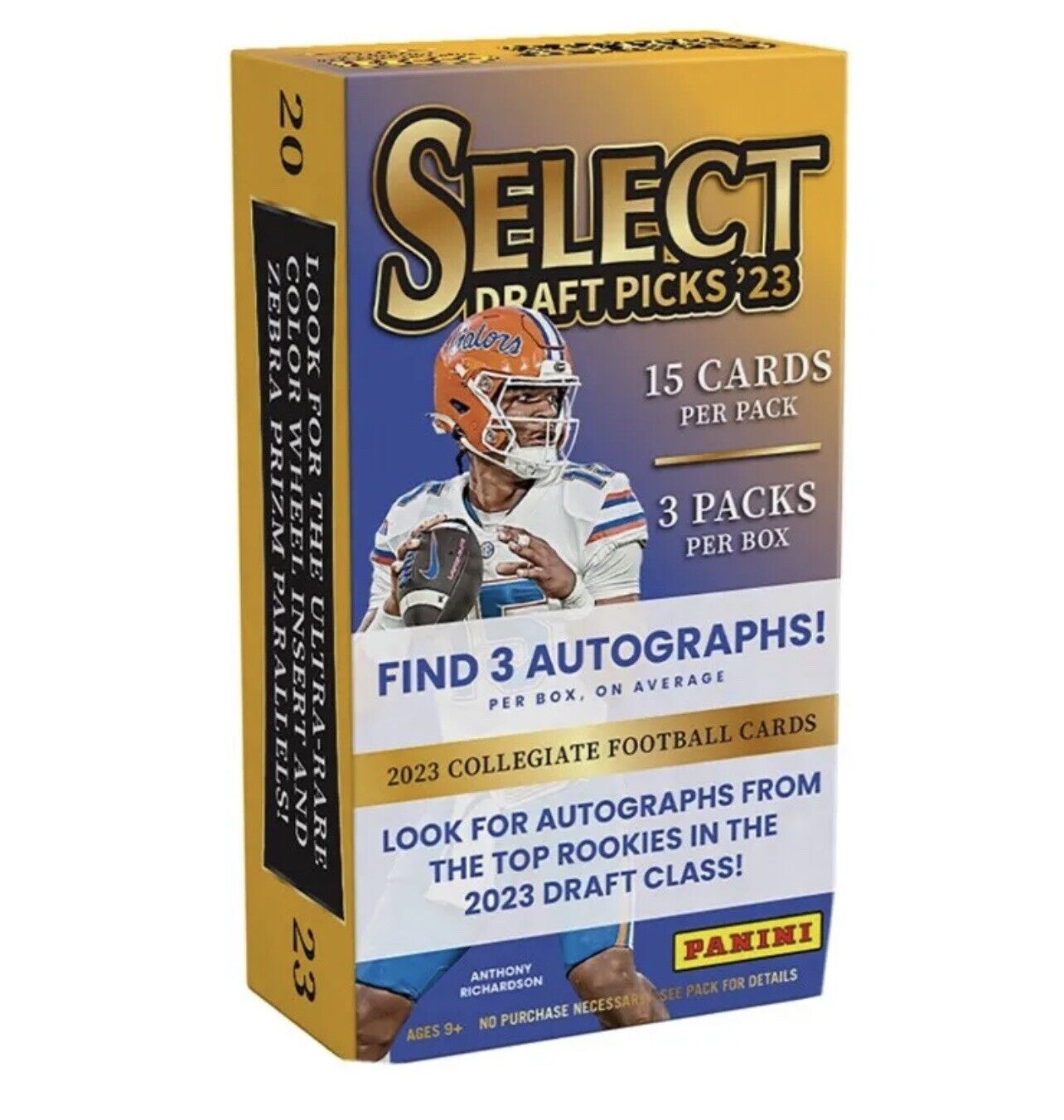 2023 Panini Select Draft Picks Football Hobby Box