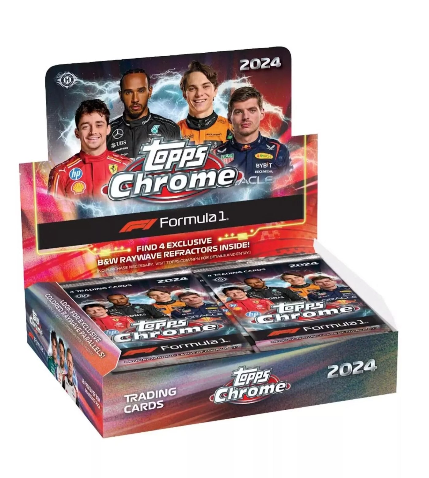 2024 Topps Chrome Formula 1 Racing Qualifying Lap Box