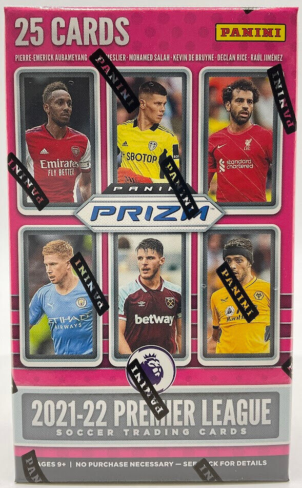2021/22 Panini Prizm Premier League EPL Soccer Cereal Box
