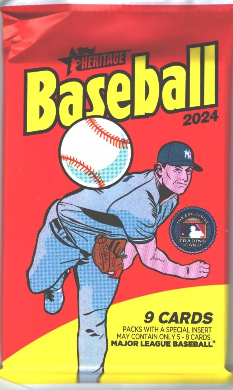 2024 Topps Heritage Baseball Hobby Direct Pack