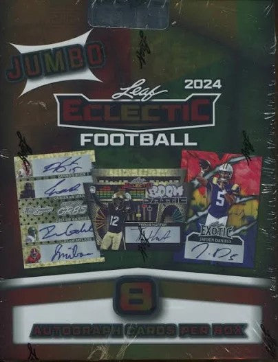 2024 Leaf Eclectic Football Jumbo Box