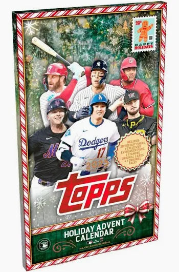 2025 Topps Holiday Baseball Advent Calendar