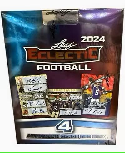 2024 Leaf Eclectic Football Hobby Box