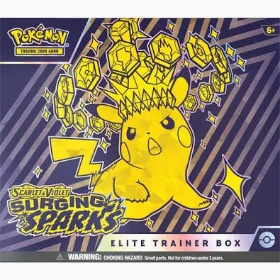 Pokemon Scarlet & Violet Surging Sparks Elite Trainer Box