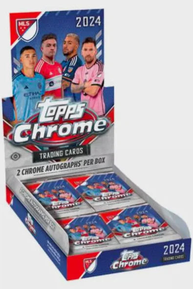 2024 Topps Chrome Major League Soccer Hobby Box