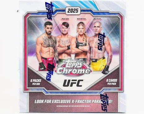 2025 Topps UFC Chrome Mega Box