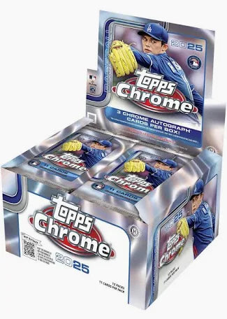 2025 Topps Chrome Baseball Jumbo Box