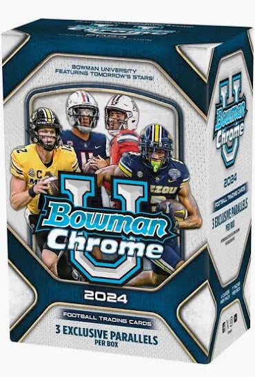 2024 Bowman Chrome University Football Blaster Box