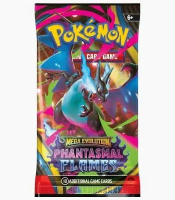 Pokemon Mega Evolution Phantasmal Flames Booster Pack