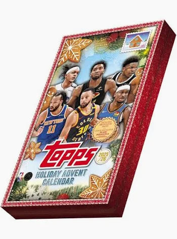 2025/26 Topps Holiday Basketball Countdown Advent Calendar