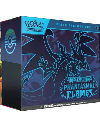 Pokemon Mega Evolution Phantasmal Flames Elite Trainer Box