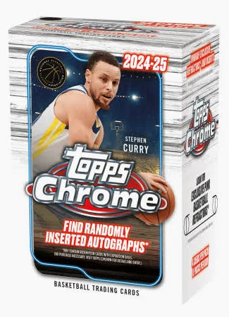 2024/25 Topps Chrome Basketball Blaster Box