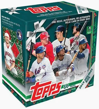 2019 Topps Baseball Holiday Mega Box