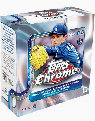 2025 Topps Chrome Baseball Mega Box