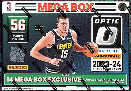 2023/24 Panini Donruss Optic Basketball Mega Box (Purple Shock!)