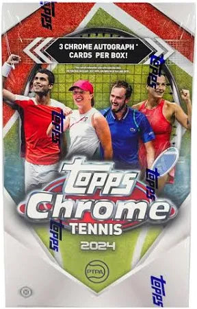 2024 Topps Chrome Tennis Hobby Box