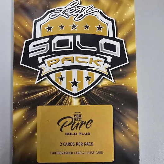 2024 Pro Set Pure Football Hobby Solo Pack