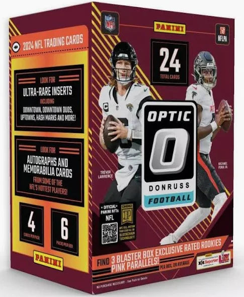 2024 Panini Donruss Optic Football Blaster Box (Pink Parallels)!