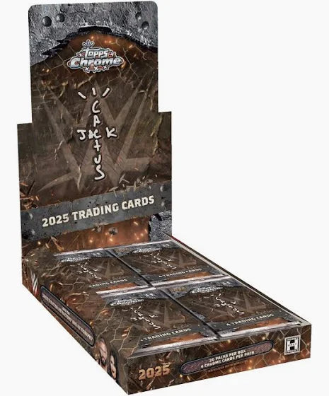 2025 Topps Chrome WWE x Cactus Jack Box
