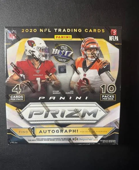 2020 Panini Prizm Football Mega Box (Neon Green)