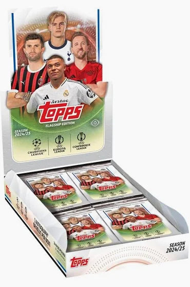 2024/25 Topps UEFA Club Competitions Soccer Hobby Pack