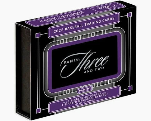 2025 Panini Three & Two Baseball Hobby Box