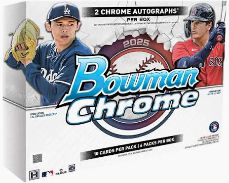 2025 Bowman Chrome Baseball Hobby Box