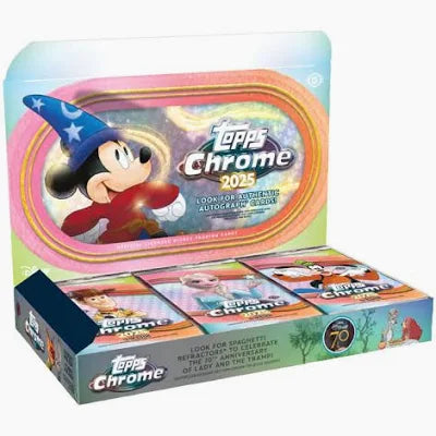 2025 Topps Chrome Disney Hobby Box