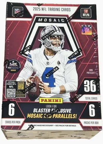 2025 Panini Mosaic Football Hobby Blaster Box