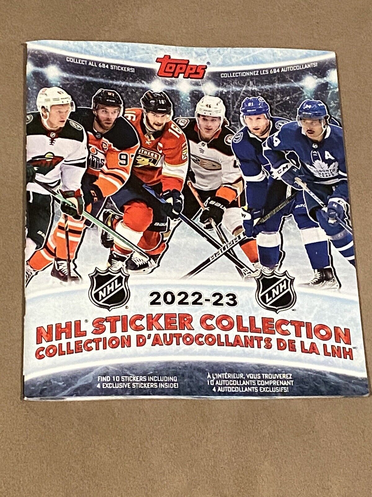2022-23 Topps Hockey Sticker Album