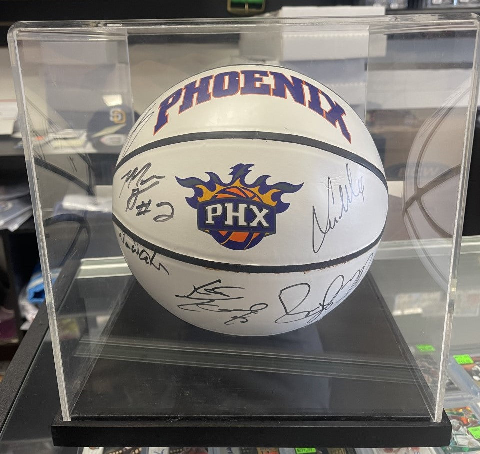 2006-07 Phoenix Suns Signed Team Ball with Suns COA