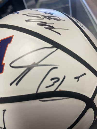 2006-07 Phoenix Suns Signed Team Ball with Suns COA